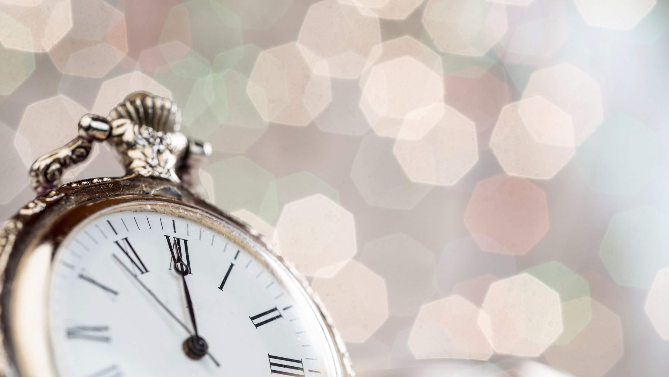New year clock